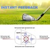 Jsportic Golf Impact Tape Clear Golf Club Stickers for Accurate