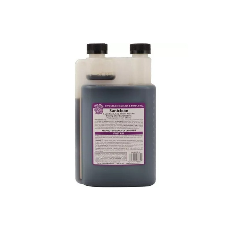 Star San 32oz Five Star Saniclean Sanitizer | Acid-Based Sanitizer