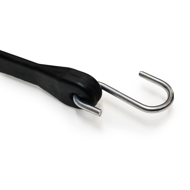 (10 Pack) 41" EPDM Tarp Bungee Strap with S-Hook