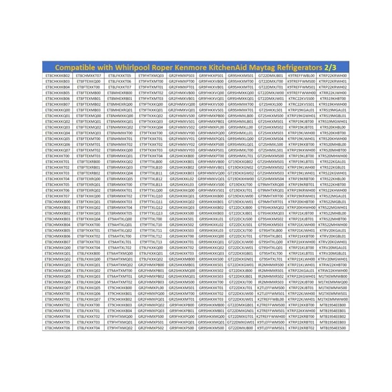 2200859 Refrigerator Thermostat Control 2210487 - Compatible with Whirlpool Roper