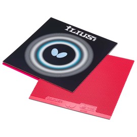 Butterfly 00440 Table Tennis Rubber, Illius B, Super Goku, Cutman, High Changing, Red (006)