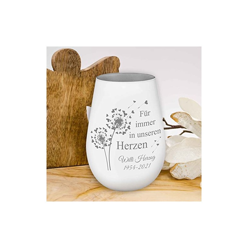 Mourning Light – Forever in Our Hearts – White/Silver –