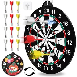 Bennol Magnetic Dart Board, 14pcs Magnetic Darts, Kids Games Dart Board Toys Gifts for 5 6 7 8 9 10 11 12 Year Old Boys Kids, Indoor & Sport Outdoor Party Play Game Toys Birthday Gifts