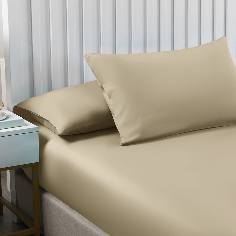 Moonlight Bedding King Size Fitted Sheets - 25cm Deep King