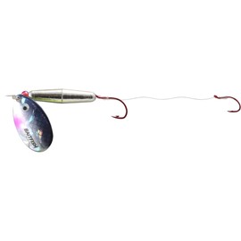 Northland Tackle BAITFISH FLOAT'N Spin / 60" Snell / #4 HK / 1 Pack/Silver Shiner