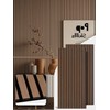 Mollywell Wood Panels for Wall, Time-Saving Installation, Versatile Wood Slat