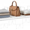 ziroland Wire Shelf Dividers - White Closet Organization & Storage