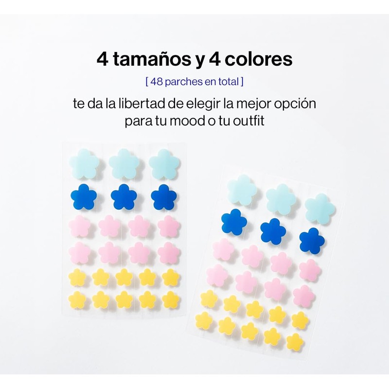 meaning Cica Flower Patch | Parches para brotes (48 pzs)