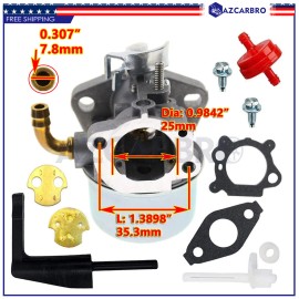 215369 Carburetor for BS B&S carb model 214706 214706T