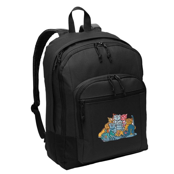 Broad Bay Cats Backpack CLASSIC Style Cat Backpack Laptop Sleeve