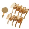 MYmama Set of 10 Pony Hooks with Dish Gold Hair