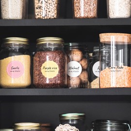 NIIMBOT Labels 3 Rolls Set for B1/B21/B3S Sticker Printer, 34 x 34 mm (1.34'' x 1.34'') 200 Labels/Roll, Refill Labeling Tape for Home School Office Small Business, Multi-Color