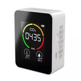 CO2 Meter Multifunctional Thermohygrometer Home Digital Air Detector Intelligent Air Quality Monitor