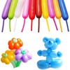 PIQIUQIU Pack of 100 Magic Modelling Balloons, Modelling Balloons Kit,