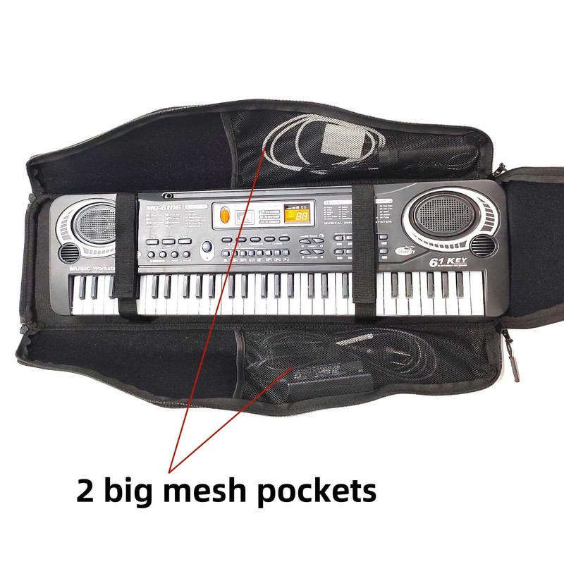 GETTOONE Electronic Keyboard Bag For 88 Keys Piano Dust Cover