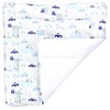 TupTam Baby Changing Mat with Cotton Cover Patterned Safari Size