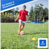 ATHLEJOY 25 x Coloured Marker Cones, Accessories for Football &