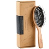 Boar Bristle Hair Brush - Natural Beechwood Detangling Brush |