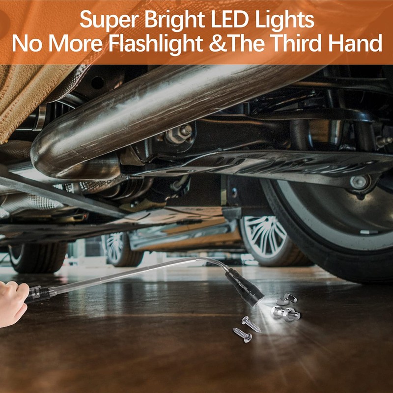 Magnetic Flashlight Gifts for Men Stocking Stuffers for Men Adults