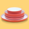 Sur La Table Kitchen Essentials 16 Piece Two-Tone Porcelain Chip