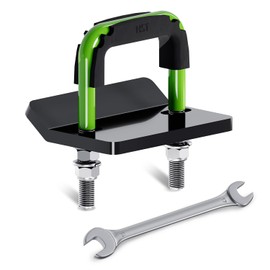 EilxMag Hitch Tightener, Heavy Duty Anti-Rattle Hitch Stabilizer for 2" Hitch, Trailer Hitch Stabilizer with Rubber Isolator & Wrench for Hitch Mount, Cargo Carrier, Bike Rack (1 Pack, Green & Black)
