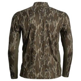 Blocker Outdoors Finisher Turkey 1/4 Zip Performance Long Sleeve T 2XL