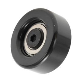 Motoforti Drive Belt Idler Pulley for Hyundai Sonata 2006-2010 Serpentine Tensioner Pulley Idler No.2528727001/2528727000 Steel Silver Tone 1 Pcs