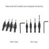 Bosch Countersink Drill Bit, 4 Pieces Hex Shank HSS Drill
