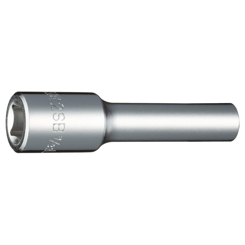 トネ(TONE) ディープソケット(6角) 2SB-07L 差込角6.35mm(1/4") 二面幅7/32inch インチ