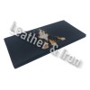 Handmade Bernese Mountain Dog Leather Checkbook Cover
