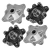 Caltric Front & Rear Wheel Hubs For Polaris Ranger 900