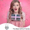 LEEQ Bff Necklaces for 2, Friendship Necklaces for 2 -