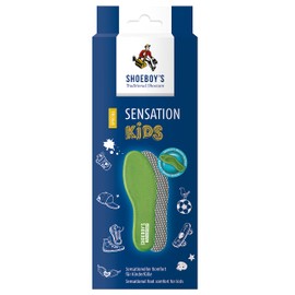 SHOEBOY'S Sensation Kids - Insole with Memory Foam for Kids, Based on The Supporting Nature of viscoelastic Foam - Size 10 UK (28 EU)