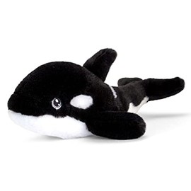 tachi Soft Toy Orca Black White Soft Toy Sword Whale 33 cm Cuddly Toy Whale Soft