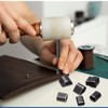 sourcing map 24pcs Leather Hole Punch Tool High Speed Steel