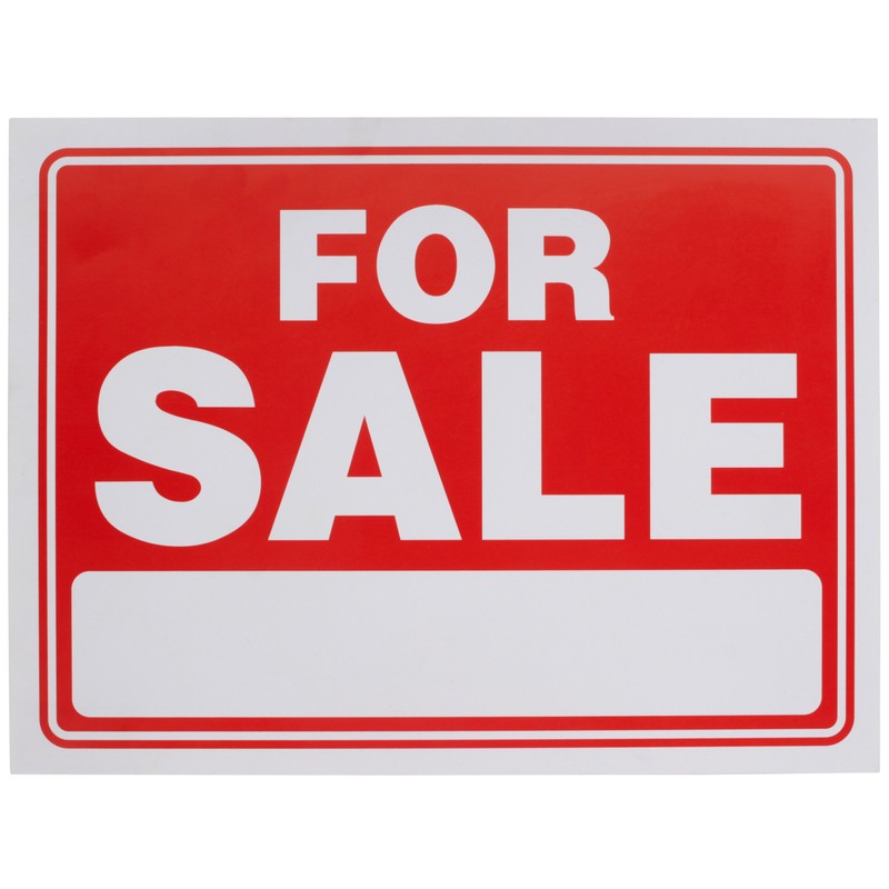 Ram-Pro 9" X 12" Sale Sign for Car and Auto