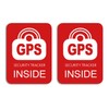 Sticker GPS Tracker Inside Pack of 2 Bicycle Bike Sticker