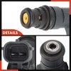 A-Premium 4 Holes Set of 6 Fuel Injectors Compatible with