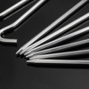 12PCS Tent Pegs,Aluminium Tent Stakes Pegs with Hook,Heavy Duty Garden
