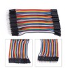 10Pcs Jump Wire Plastic Male to Female Connecting Cable for