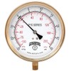Winters P1S 100 Series Aluminum Dual Scale Pressure Gauge, 30"