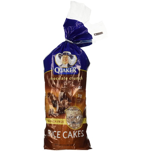 Quaker Chocolate Rice Cake, 7.23 Ounce (Pack of 2)