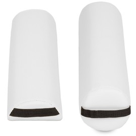 tectake® Positioning Rollers, Set of 2, Massage Table Accessories, Full Roll and Half Roller, as Pillow, Massage Accessories for Therapy, Physiotherapy, Neck Roll with Cover, Positioning Cushion -