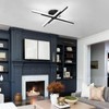 JERANDO Modern LED Ceiling Light Fixture, 21W Sputnik Flush Mount