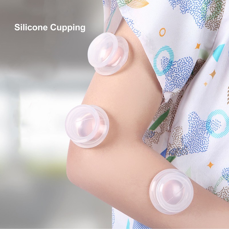 10pcs Silicone Cupping Facial Professional Silicone Suction Cups for Cellulite