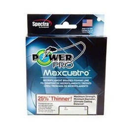 PowerPro Maxcuatro Spectra White Braided Line