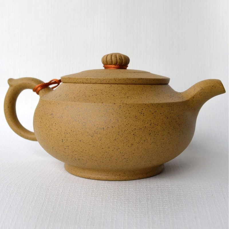 Teapot 11oz Chinese Yixing Pots Yellow Clay Real Zisha Handmade