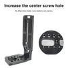 Camera L Bracket Quick Release Plate, Aluminum Alloy Vertical Shooting