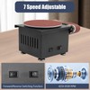 AGULIUM 6-Inch Mini Disc Sander, 7 Speed Adjustable Bench Belt