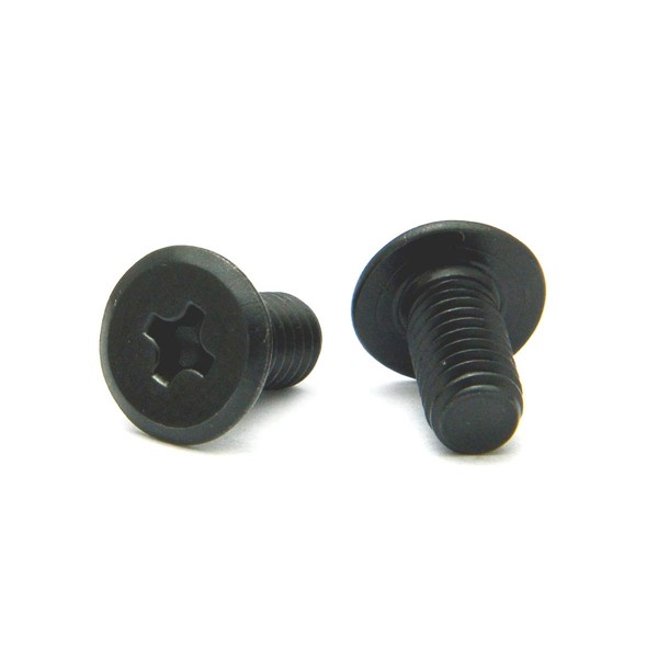 Stainless Steel/SS Black (+) Slim Head Machine Screws M5 x